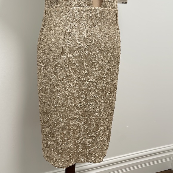 Dress The Population Sequined Dress, Pale Blush, Large - Picture 3 of 14